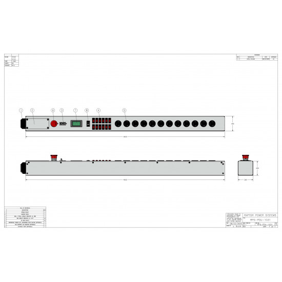 60A 0U PDU w/L5-30